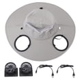thumbnail image 2 of Sombrero De Pesca, Sombrero De Ventilador Solar Recargable Gris Claro De 3 Velocidades Para Pesca En Bicicleta, 2 of 7