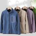 thumbnail image 6 of YunPes Girls Jacket Full Zip Fall Winter Soft Coat Outwear with Pockets Coat Kid, 6 of 6