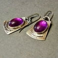 thumbnail image 2 of HOOUN Vintage 925 Silver Women Cubic Zirconia Dangle Drop Earrings Wedding Jewelry-#5, 2 of 5
