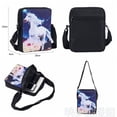 thumbnail image 4 of Demon slayer nezuko mochila escolar bandolera estuche de lápices conjunto de tres piezas, 4 of 4