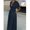 Navy Blue, variant on Blue V-Neck Wrap Maxi Dress With Tie Waist And Kimono Sleeves