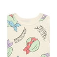 thumbnail image 3 of Teenage Mutant Ninja Turtles Baby Boys Graphic Bodysuits with Short Sleeves, 2-Pack, Sizes 0/3M-24M, 3 of 3
