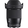 thumbnail image 2 of Sigma 16mm F/1.4 DC DN Contemporary Lens for FujiFilm X (402957) Bundle: Lens Hood, 3-Piece Filter Kit, Front and Rear Lens Caps, Full Cleaning Kit, Lens Cap Keeper, 2 of 6