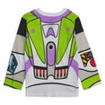 thumbnail image 2 of Toy Story Disney Long- Sleeve Costume T- Shirt -Buzz Lightyear, Woody - Boys (Buzz Lightyear, 4T), 2 of 4