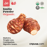 Organic Inulin Powder Fiber Supplement - Jerusalem Artichoke Prebiotic ...