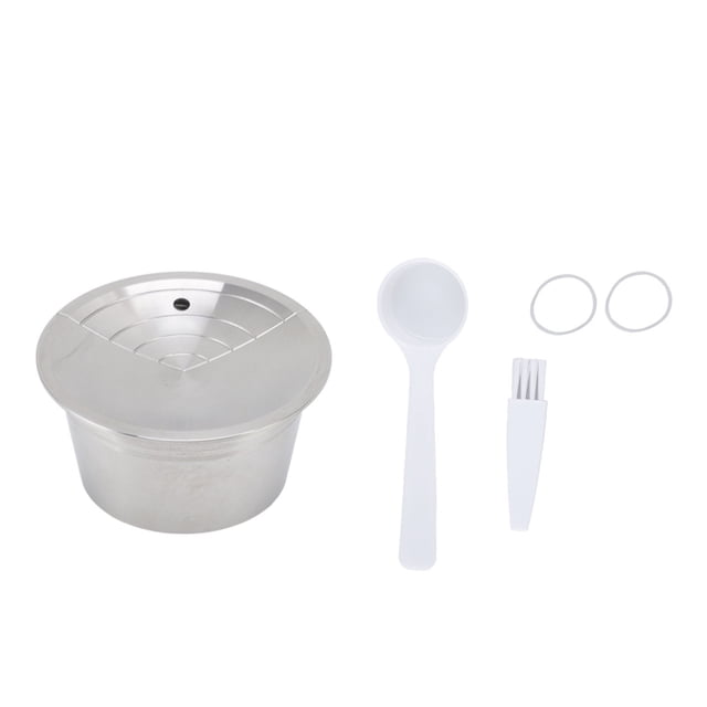 PLATO DE PRESIÓN DE POLVO REUTILIZABLE, CÁPSULA DE CAFÉ DE ACERO FILTRACIÓN INOXIDABLE MULTIPLE DE ALIMENCIO