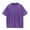 Purple, variant on XuJwPNcy Men's Oversized T-Shirts Big and Talls Baggy Cotton Short Sleeve Casual Shirts Vintage Distressed Crewneck Tops