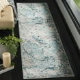 thumbnail image 4 of SAFAVIEH Skyler Collection SKY186M Blue / Ivory Rug, 4 of 11