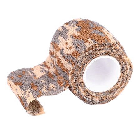 Camo Adhesive Tape For Rifle Gun Wrap - 5cm X 10m, Camouflage Netting Style