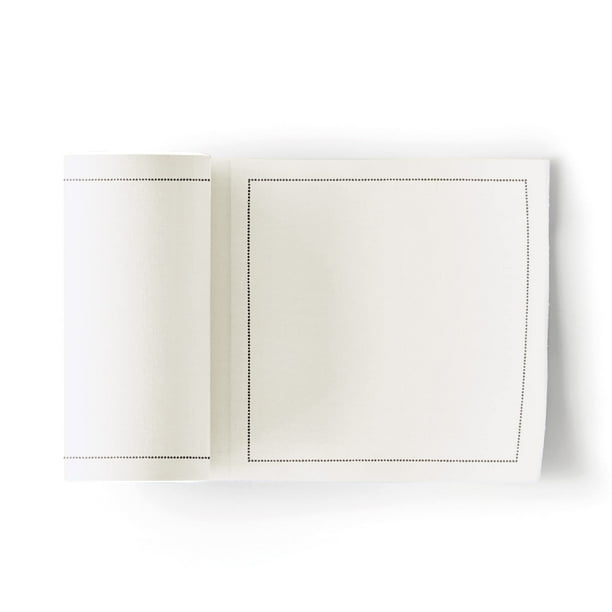 Servilleta de cóctel My Drap Basics de algodón, 50 unidades por rollo, crema