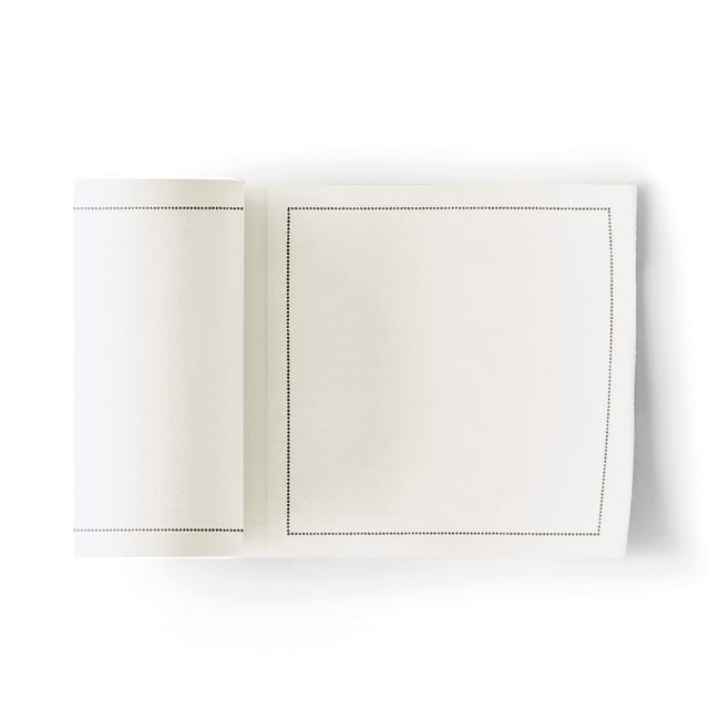 Servilleta de cóctel My Drap Basics de algodón, 50 unidades por rollo, crema