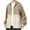 Khaki, variant on HaiMao Lightweight Windbreaker Jackets for Men Color Block Stand Collar Zip Up Bomber Jackets Workout Athletic Jacket Outwear Purple XL(XL)