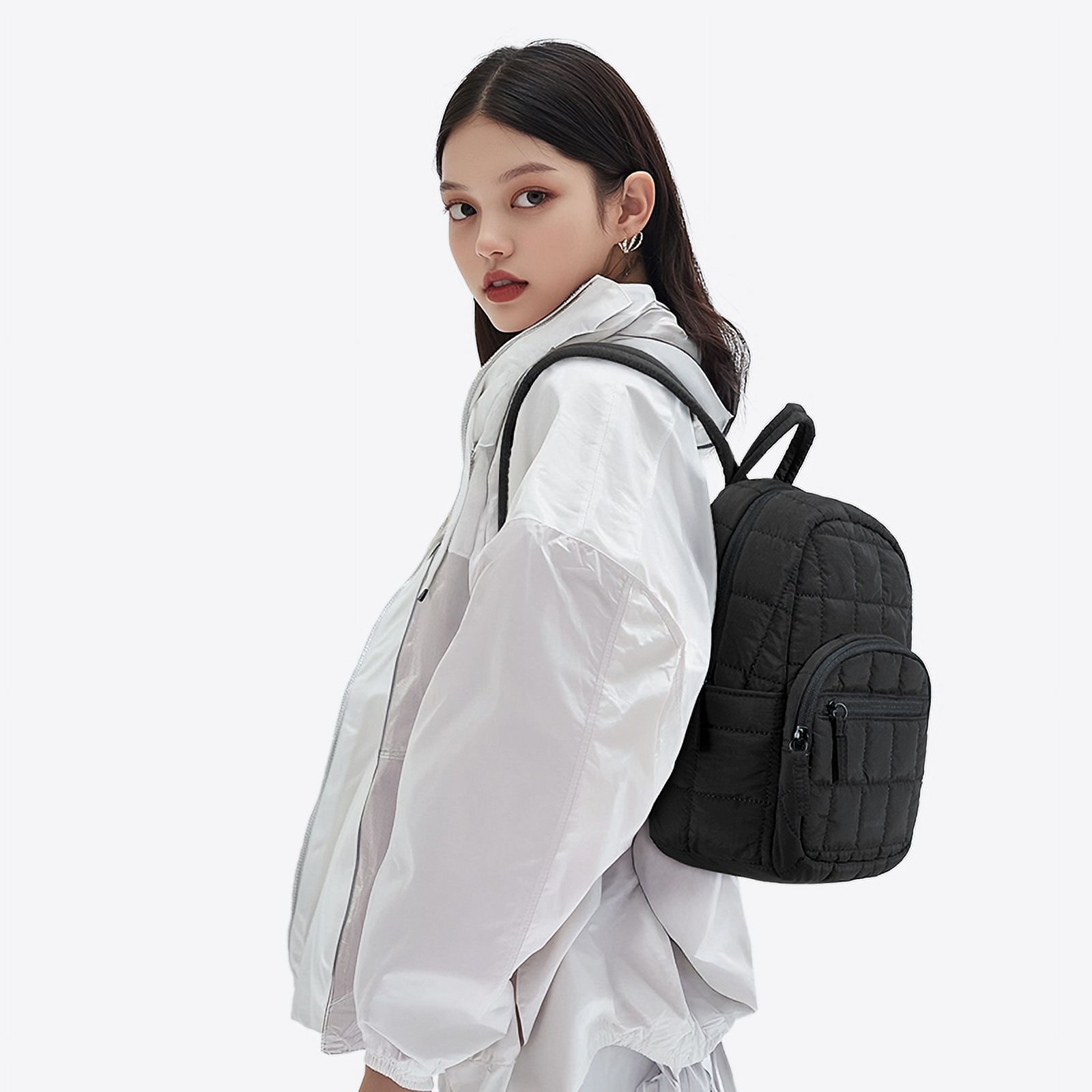 Bagsmart Quilted Mini Backpack Purse for Women photo 5