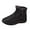 1-Black, variant on Winter Boots for Women Waterproof Stitching Furry Lined High Top Ankle Booties Outdoor Non Slip Platform Snow Boots