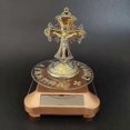 thumbnail image 4 of Metal Cross Ornament: Church Holiday Decoration & Party Statue, 4 of 5
