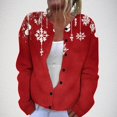 thumbnail image 1 of Sudadera de manga larga con capucha y bolsillos para mujer, estilo casual, con estampado de moda, de poliéster, 1 of 5