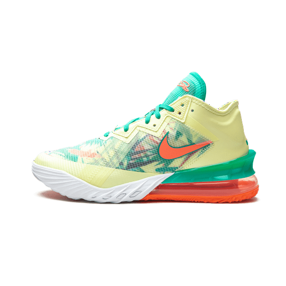 NIKE MENS Lebron 18 Low "LeBronold Palmer" CV7562 300 from Stadium Goods