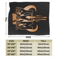 thumbnail image 3 of The Mandalorian Flannel Blankets Cozy Warm Throws for Couch Sofa Bed, 3 of 8