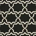 thumbnail image 4 of SAFAVIEH Courtyard Allison Geometric Bordered Indoor/Outdoor Runner Rug, 2'3" x 6'7", Black/Beige, 4 of 5