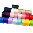 thumbnail image 2 of 26 Yards 25mm Double Sided Satin Ribbon For Scrapbooking DIY Craft Gift Wrapping Decorating Accessories, 2 of 8