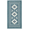 thumbnail image 5 of SAFAVIEH Veranda Magna Southwestern Indoor/Outdoor Area Rug, 2'7" x 5', Ivory/Blue, 5 of 7