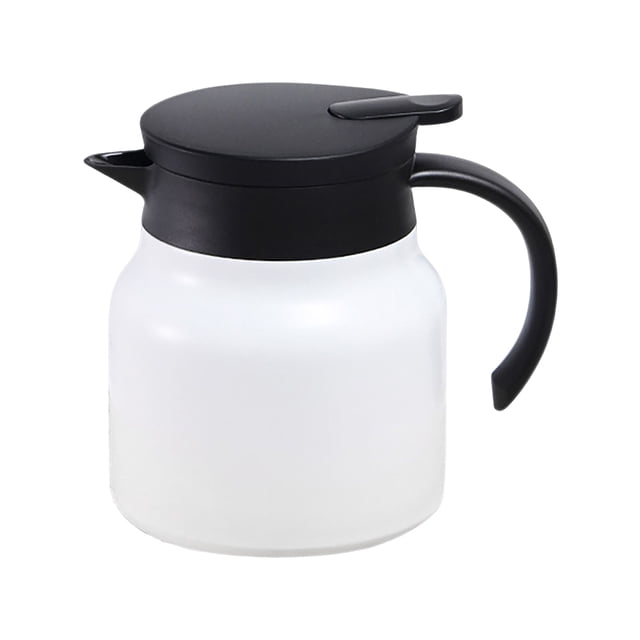 Tetera guisada Hervidor térmico de acero inoxidable 316 para oficina en casa (800ml blanco) Ehuebsd Libre de BPA