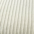 thumbnail image 5 of My Texas House 20" x 20" Liz Ivory Cotton Cording Decorative Pillow Cover, 5 of 5