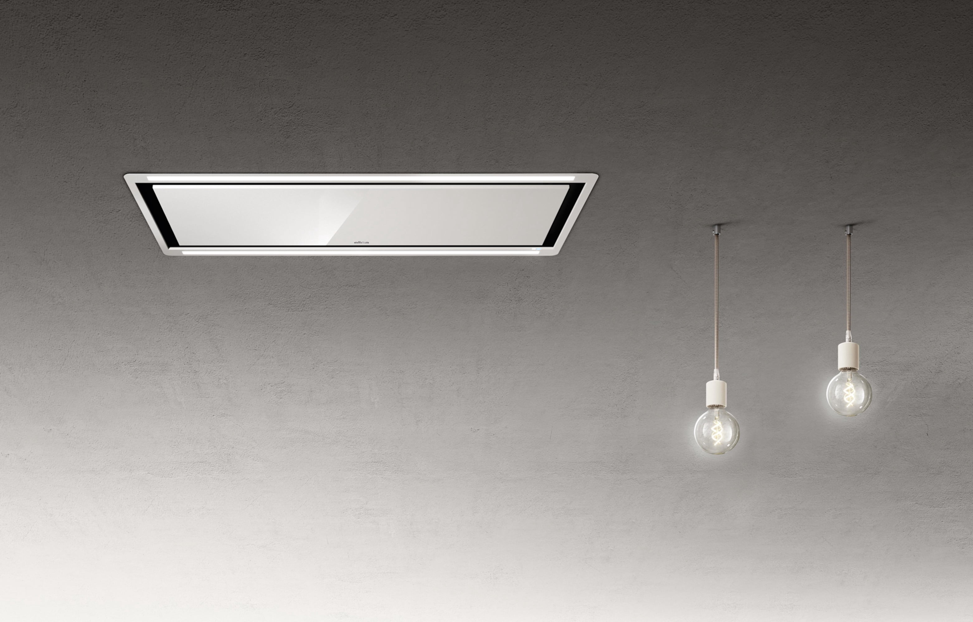 Elica Ehl640 Hilight Series 600 Cfm 40" Wide Island Range Hood - White