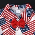thumbnail image 6 of Teen Boy Clothes Boys' Shorts Set Outfits Kids Spring Summer Solid Printed Short Sleeved Training 6M 12M 18M 24M 3T 4T Shirt Tops and Pajama 2PCS, 6 of 6