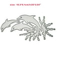 thumbnail image 5 of HOTYA Dolphin Metal Cutting Dies Stencil DIY Scrapbook Album Paper Card Template Mold, 5 of 6