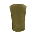 thumbnail image 5 of JIAYUE Women's T Shirt U Neck Solid Color Linen Sleeveless Tank Tops Buttons Casual Loose Fit Summer Breathable Lightweight Vest For Daily Vacation Beach Wear, 5 of 5