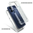 thumbnail image 4 of Compatible For Boost Mobile Celero 5G+ (Plus) 2024 Case with Built-In Screen Protector, Nagebee Full-Body Protective Shockproof Rugged Bumper Impact Resist Durable Phone Cover (Clear Glitter), 4 of 6
