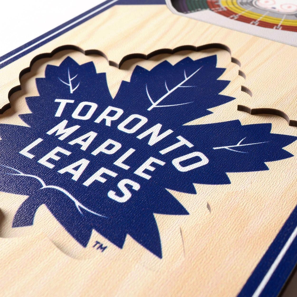 YouTheFan NHL Toronto Maple Leafs 3D Stadium Banner 6x19