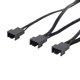 thumbnail image 2 of Divisor Pwm Conector de cable de extensión portátil hembra a macho Pwm Fan Cable para computadora CPU, 2 of 8