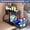 Black-R-2 Teir-A, variant on 2-Tier Under Sink Storage Organizer, Pull Out Sliding Cabinet Basket with Detachable Hooks, Anti-Slip Metal Multi-Purpose Storage Shelf, Space Saver Rack for Kitchen Spices, Utensils & Bathr