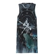 thumbnail image 3 of butterfly clock Spring Summer Dresses for Women Fashion T-shirt Dress Casual Sleeveless Loose Sundress with Pockets, 3 of 5