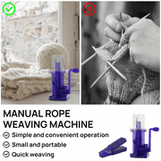 Knitting Machines 2025-2026 Needle ,Smart Knitting Machine, Mini Knitting Machine with Knitting Tool Hand Knitting Machine Kit for Adults,DIY Knitting Tool Hand Knitting Machine