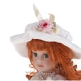 thumbnail image 3 of Muñeca de porcelana victoriana Sunnimix 30cm con Soporte, 3 of 8