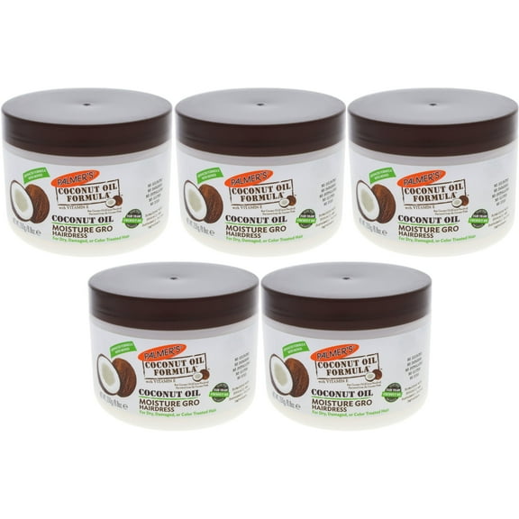 5 Pack Palmer's Coconut Oil Formula Moisture Gro with Vitamin E 8.8 Ounce Each