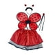 thumbnail image 2 of Conjunto de disfraz de animal para niños, tocado, regalo de cosplay, ropa con alas, vestido elegante para Mariposa 4pvs, 2 of 9