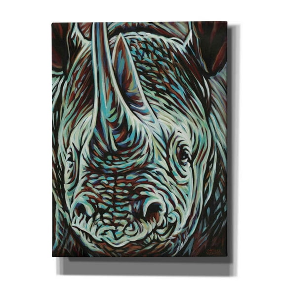 Epic Graffiti 'Powerful Wildlife II' by Carolee Vitaletti Canvas Wall Art, 12"x16"