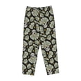 thumbnail image 4 of Haiem Skull with Dollar Women's Pajama Pants Ultra Lightweight Pjs Bottoms Sleepwear Bottom Pants With Pocket Drawstring-Small, 4 of 9