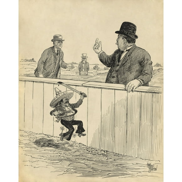 Le Président Sortant William H. Taft Faisant Allusion à Son Successeur (24 x 36)