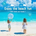 thumbnail image 5 of Whiteleopard 16-Inch PVC Confetti Inflatable Beach Balls, 4-Pack, 5 of 8