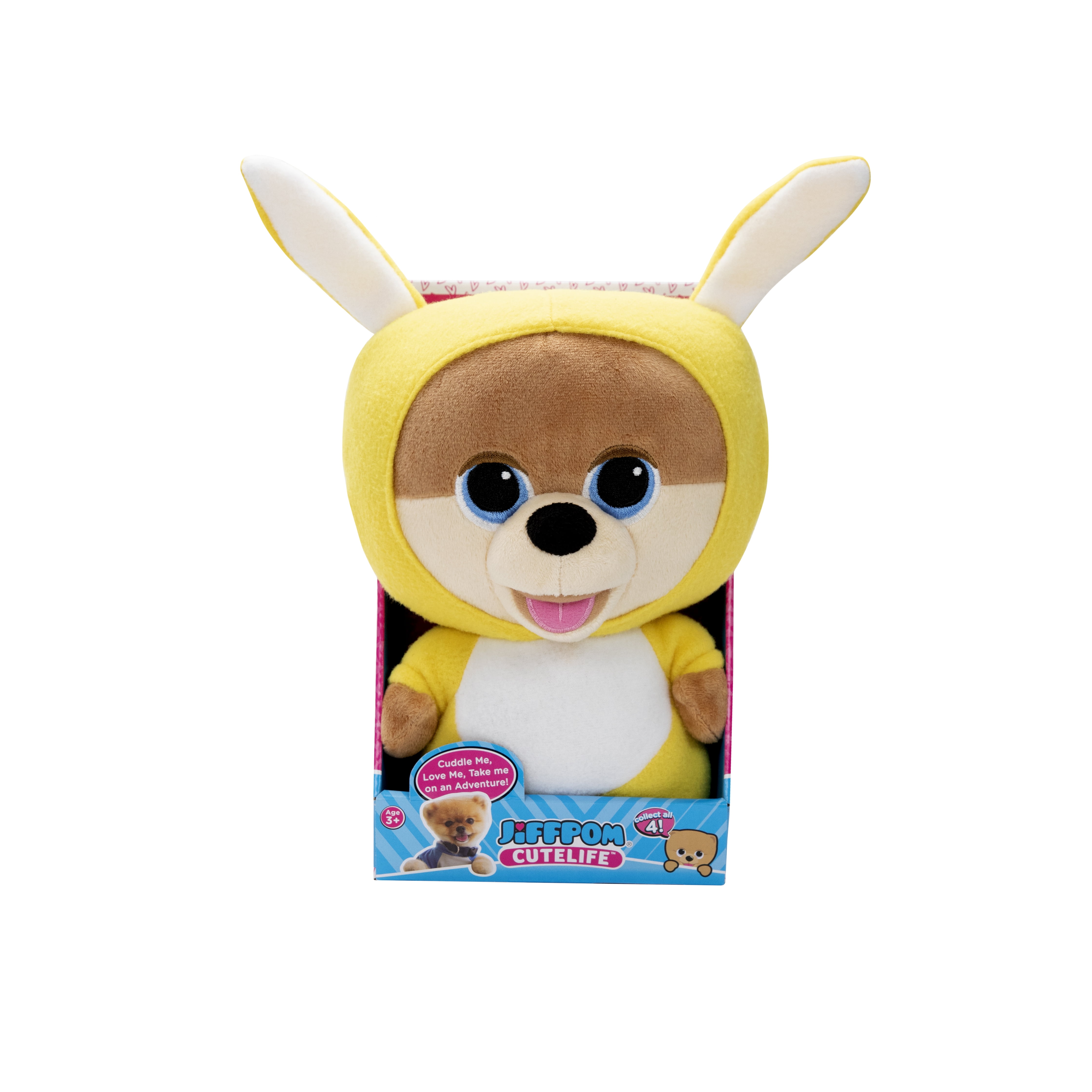 Jiffpom Plush 10-Inch Bunny