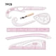 thumbnail image 3 of Kenally Rosa 7 Uds. Medición de plástico costura regla métrica curvada prendas de costura suministros de sastre herramientas de sastre Artesanía, 3 of 6