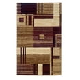 thumbnail image 4 of Capri 4 x 7 Rug, Burgandy and Beige, 4 of 4