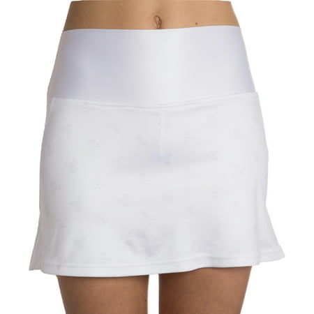 Faye+Florie Jean Aline Tennis Skirt (White Skull, Large) - Walmart.com