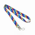 thumbnail image 3 of Multipurpose Sturdy Ribbon Materials Autisms Lanyard with Badge Holder Accessory for Cards and Keychain Use, 3 of 12
