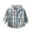 D, variant on Ruyang Boys Hood Flannel Plaid Shirts Spring Fall Clothes Button Down Long Sleeve Shirt Lightweight Shacket Jacket